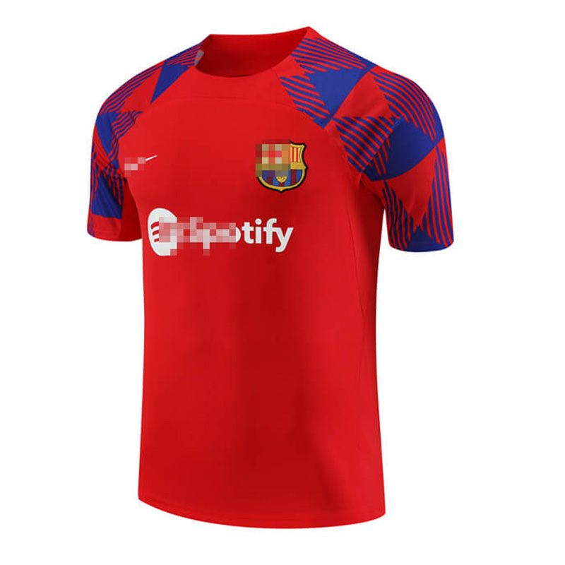 Camiseta de Entrenamiento de Barcelona 2023/2024 Rojo/Azul