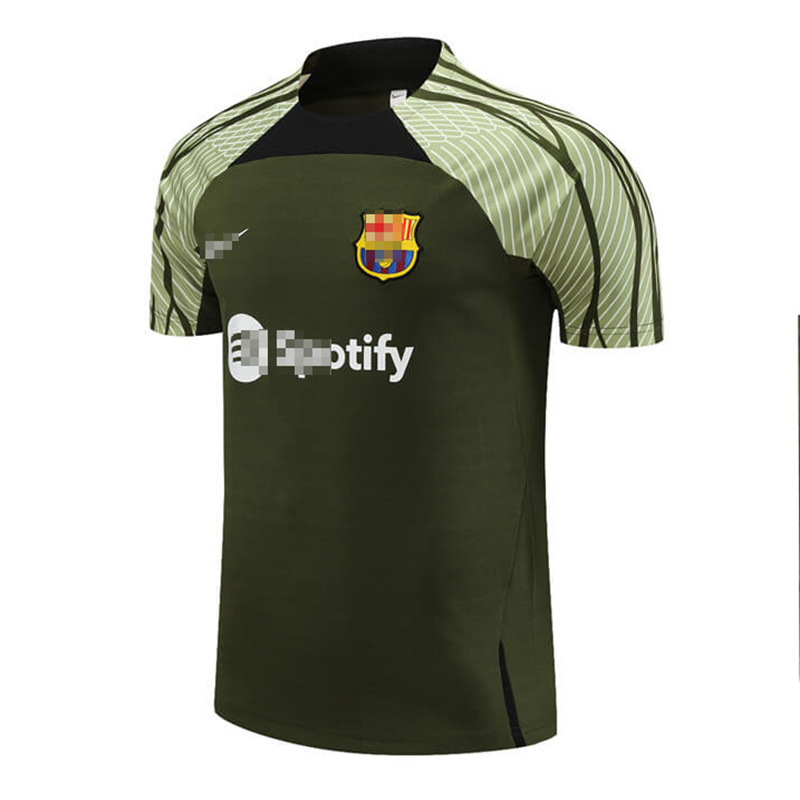 Camiseta de Entrenamiento de Barcelona 2023/2024 Verde Oscuro