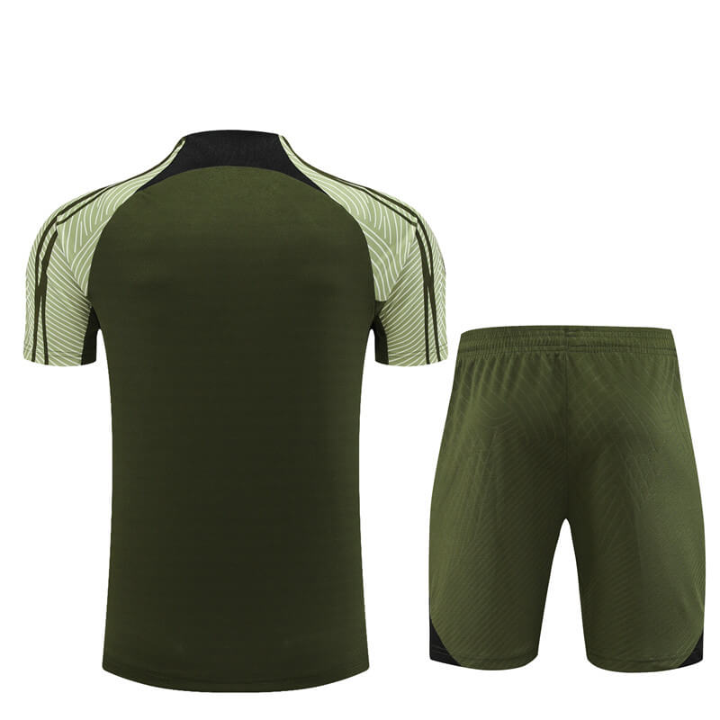 Camiseta de Entrenamiento de Barcelona 2023/2024 Verde Oscuro