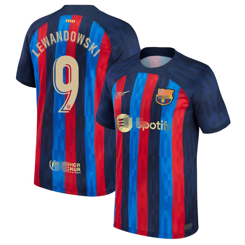 Camiseta Lewandowski 9 Barcelona Home 2022/2023