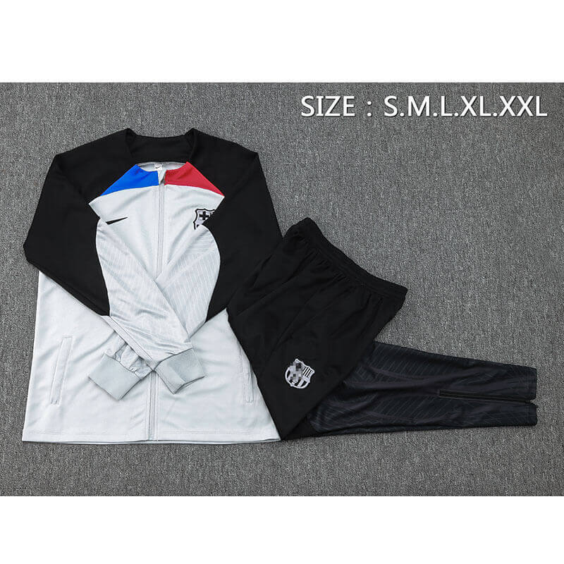 Chaqueta de Barcelona 2023/2024 Gris Claro/Negro