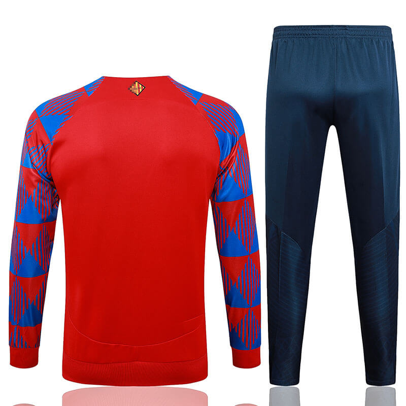 Chandal de Barcelona 2023/2024 Rojo/Azul