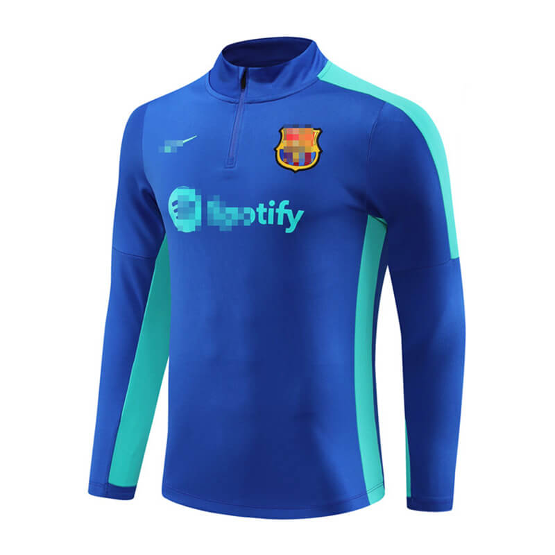 Sudadera de Entrenamiento Barcelona Azul 2023/2024