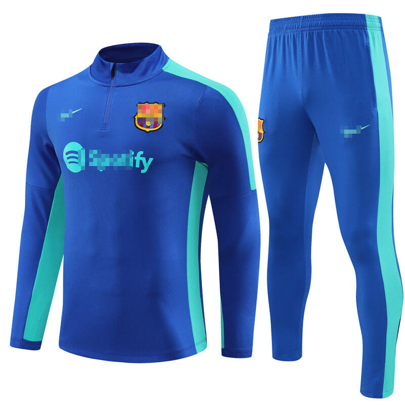 Sudadera de Entrenamiento Barcelona 2023/2024 Azul Kit