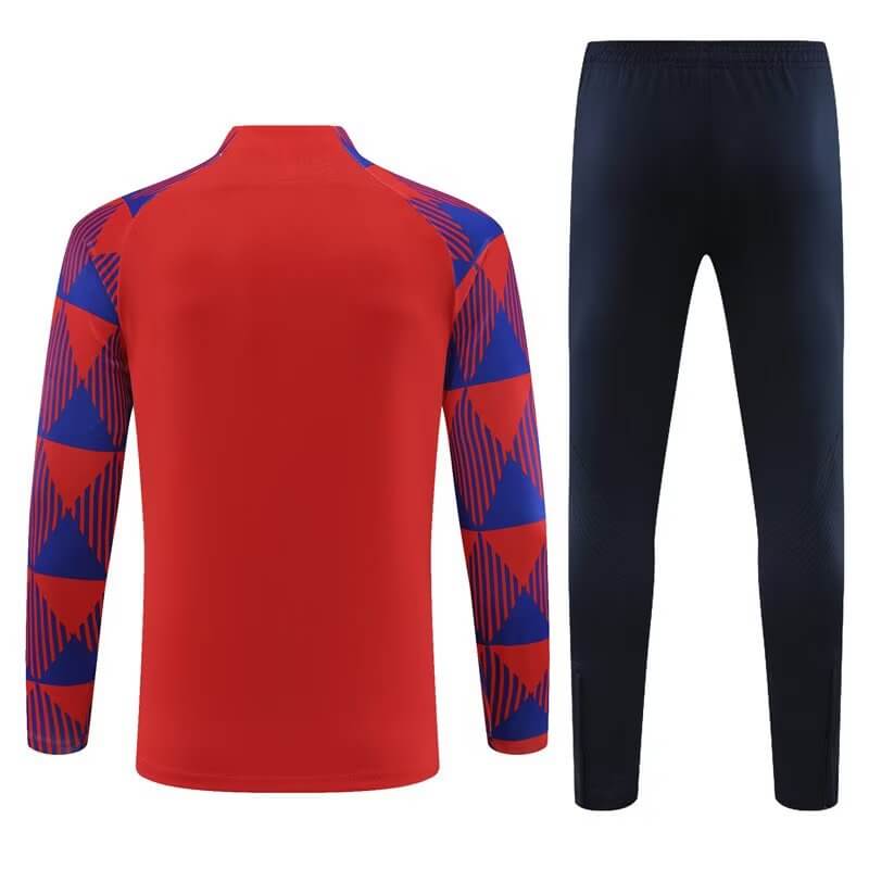 Sudadera Entrenamiento Barcelona 2023/2024 Rojo/Azul
