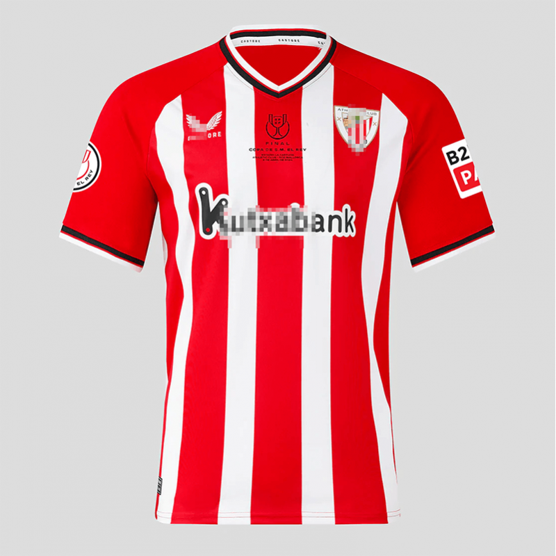 Camiseta Athletic de Bilbao La Final de La Copa del Rey 2024 Home