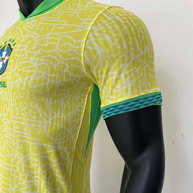 Camiseta Brasil 2024 Home (EDICIÓN JUGADOR)