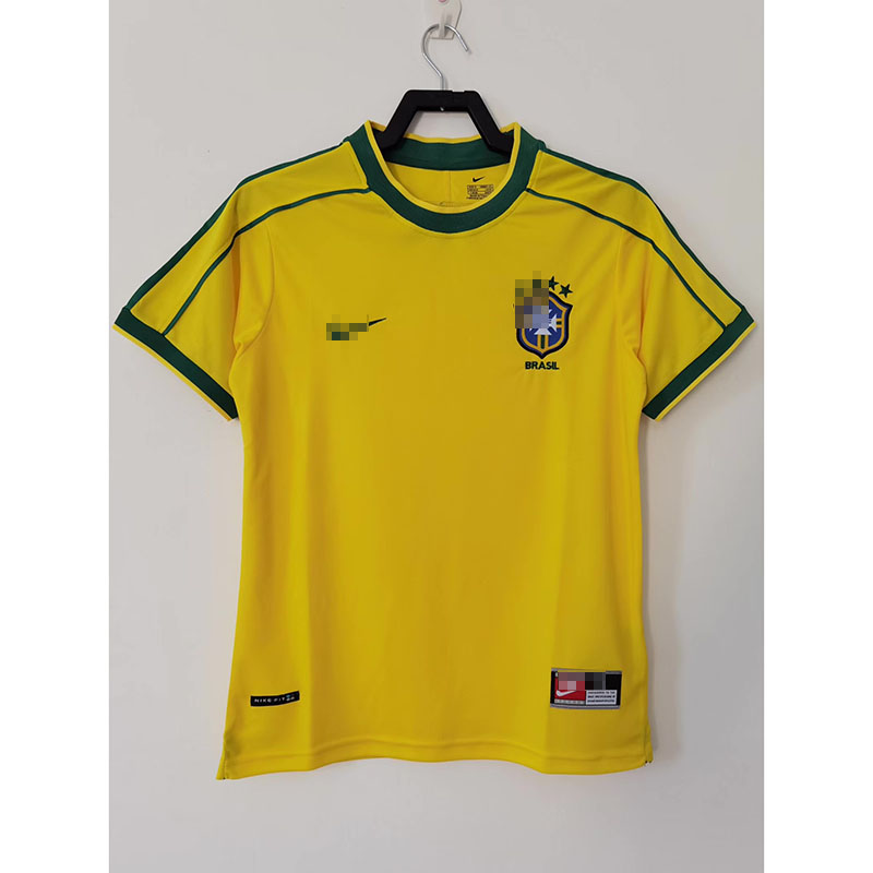 Camiseta Brasil Home Retro 1998