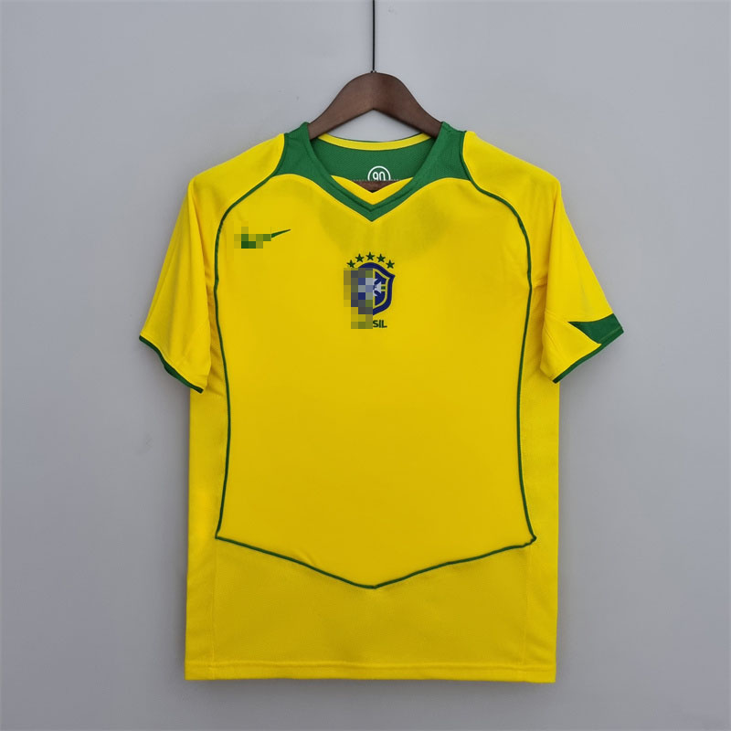 Camiseta Brasil Home Retro 2004/06