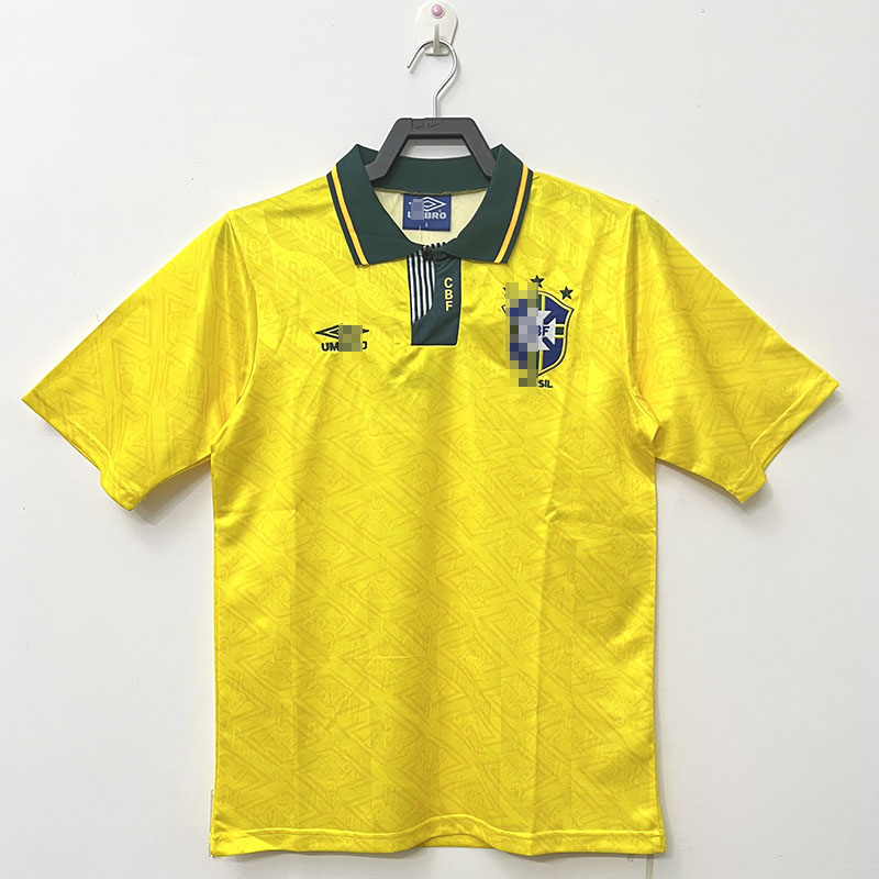Camiseta Brasil Home Retro 91/93