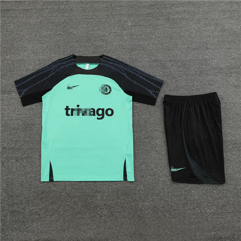 Camiseta de Entrenamiento de Chelsea 2023/2024 Niño Kit Verde