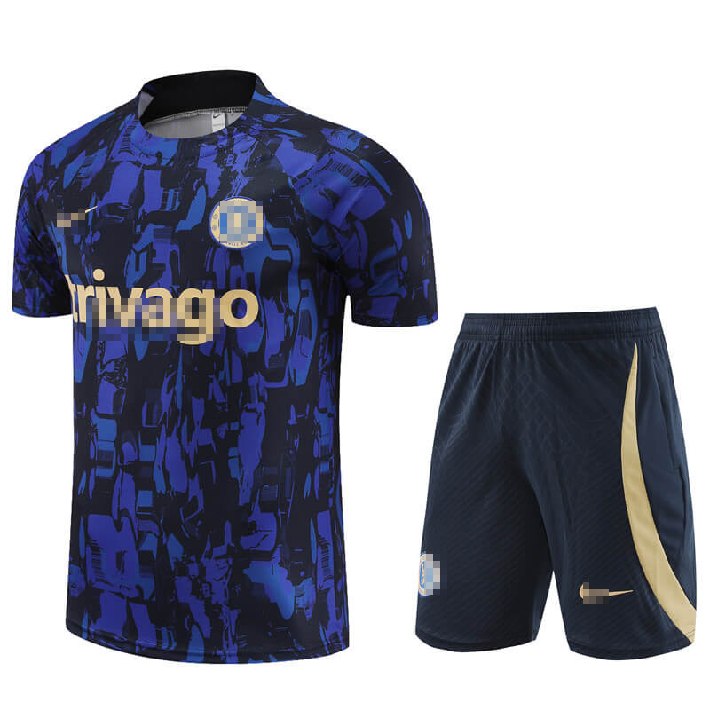 Camiseta de Entrenamiento Chelsea 2023/2024 Azul Kit