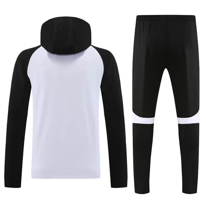 Sudadera Entrenamiento Chelsea 2023/2024 Con Capucha Blanco/Negro
