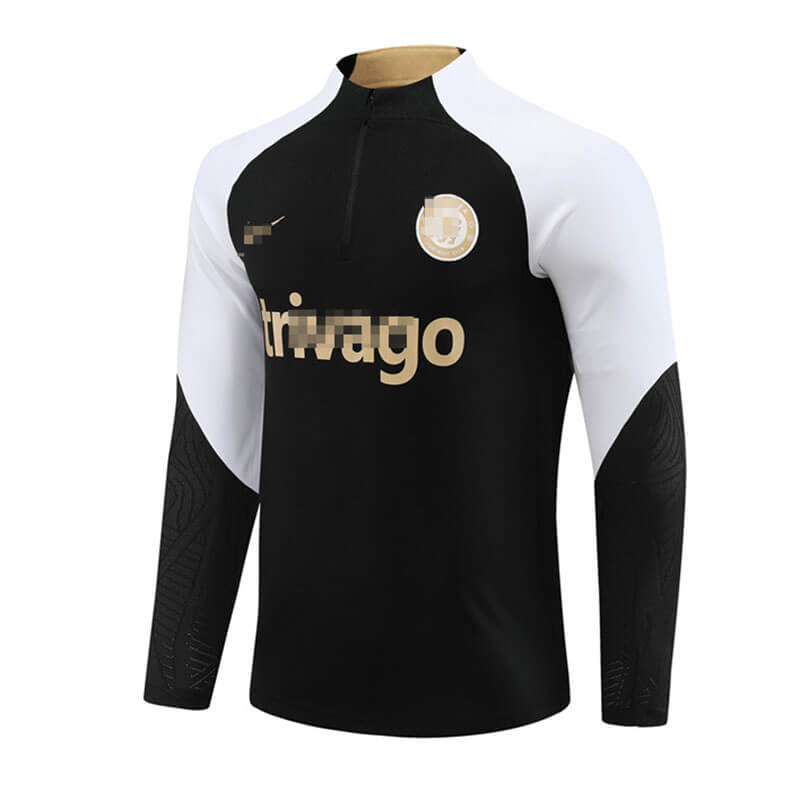 Sudadera Entrenamiento Chelsea FC 2023/2024 Negro/Blanco