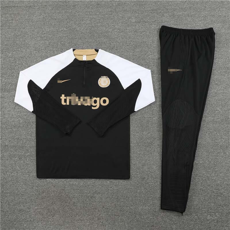 Sudadera Entrenamiento Chelsea FC 2023/2024 Negro/Blanco