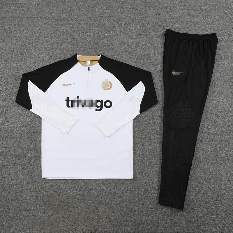Sudadera Entrenamiento Chelsea FC 2023/2024 Niño Kit Blanco/Negro