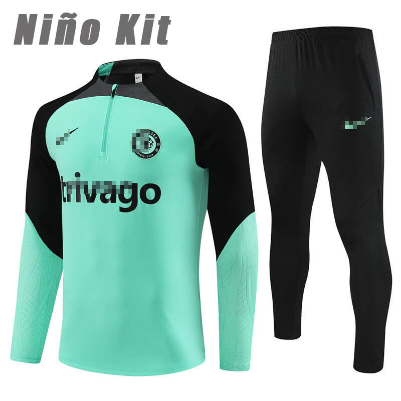 Sudadera Entrenamiento Chelsea FC 2023/2024 Niño Kit Verde