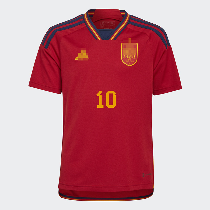 Camiseta Asensio 10 España Home 2022 Mundial