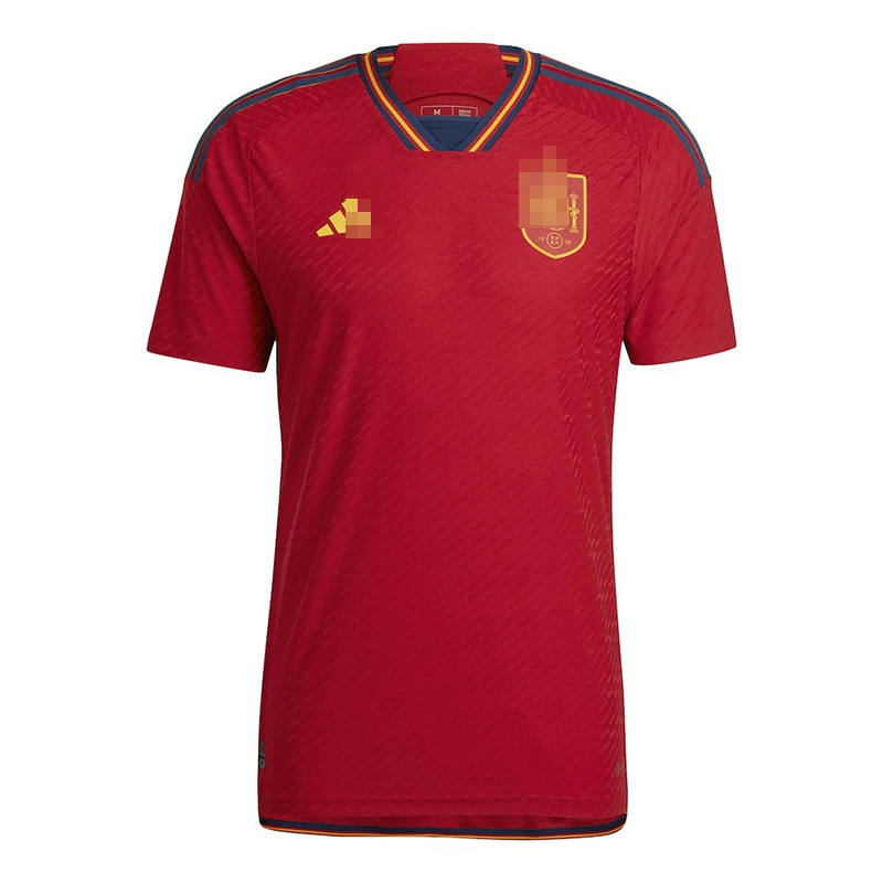 Camiseta Espana Home 2022 Mundial (EDICIÓN JUGADOR)