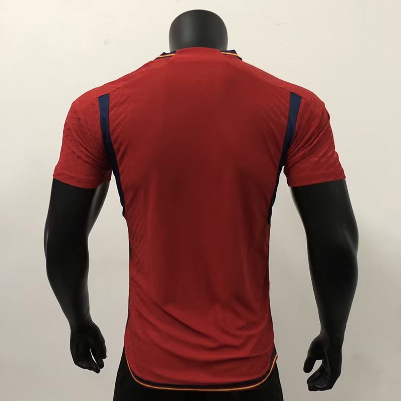 Camiseta Espana Home 2022 Mundial (EDICIÓN JUGADOR)