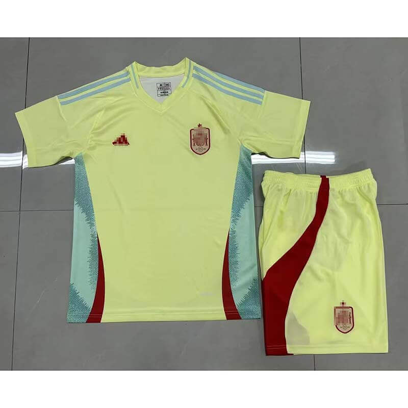 Camiseta España 2024 Away Niño Kit