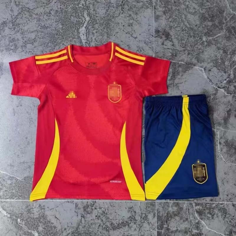 Camiseta España 2024 Home Niño Kit
