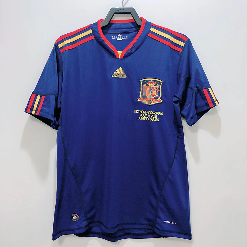 Camiseta España Away Retro 2010