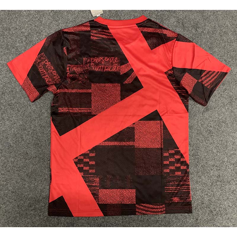 Camiseta Flamengo Pre-Match 2023/2024 Rojo/Negro