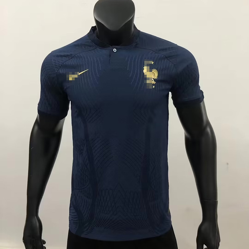 Camiseta Francia Home 2022 Mundial (EDICIÓN JUGADOR)