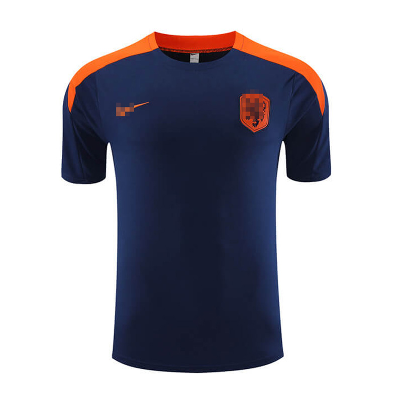Camiseta de Entrenamiento de Holanda 2023 Azul Oscuro