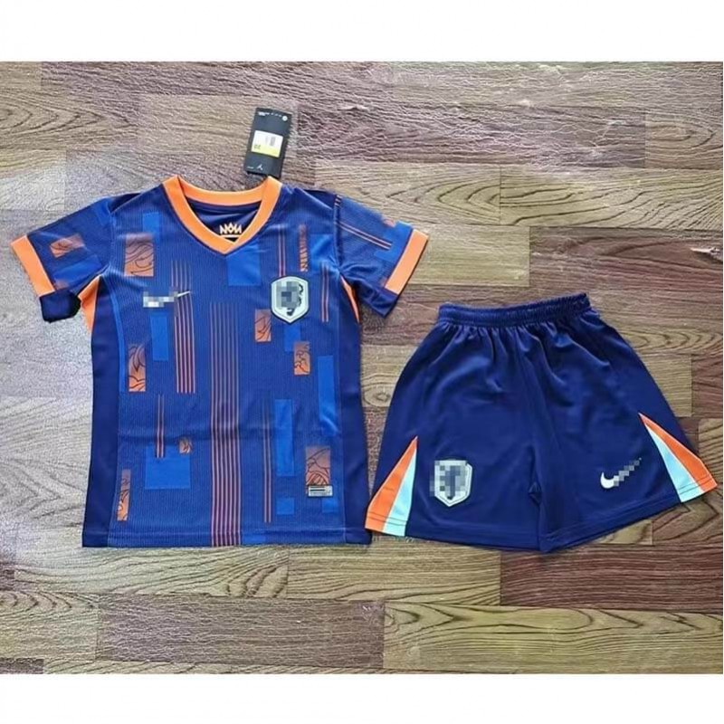 Camiseta Holanda 2024 Away Niño Kit