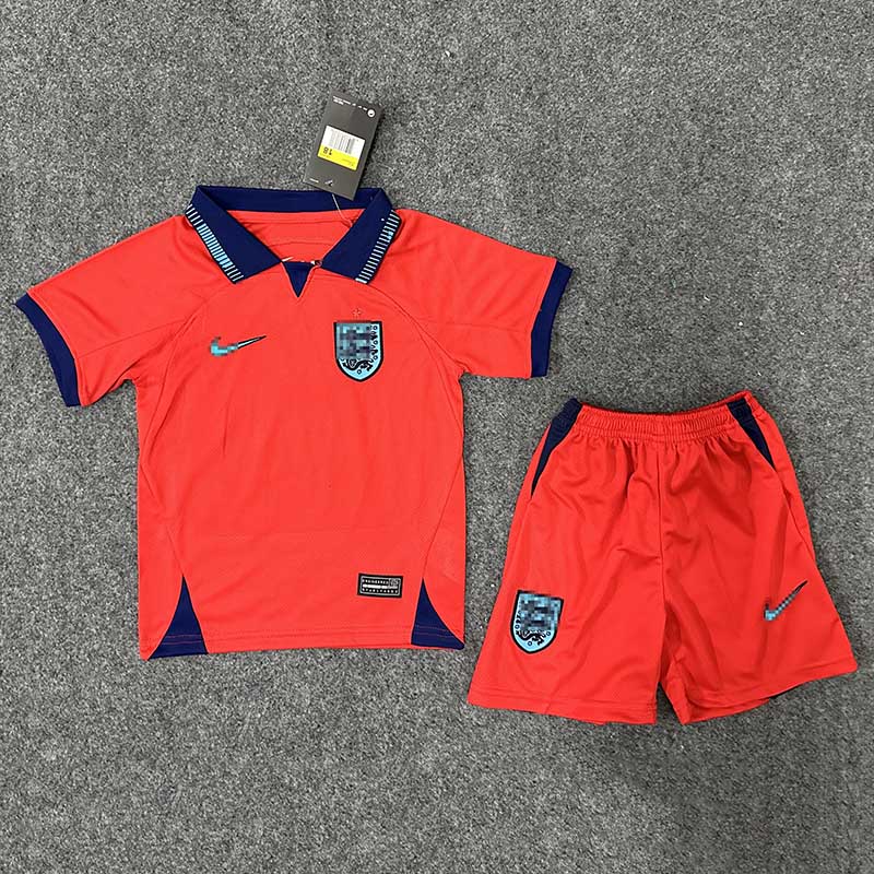 Camiseta Inglaterra 2022 Mundial Away Niño Kit