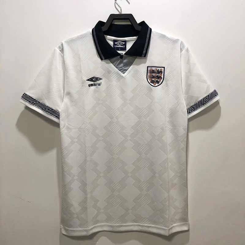 Camiseta Inglaterra Home Retro 1990
