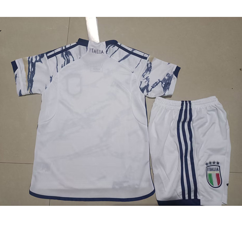 Camiseta Italia 2023 Mundial Away Niño Kit