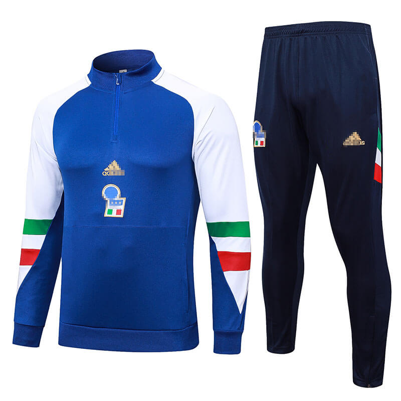 Sudadera Entrenamiento Italia 2023 Azul/Blanco