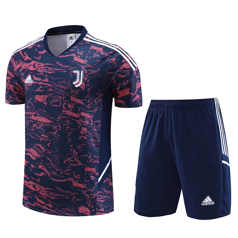 Camiseta de Entrenamiento de Juventus 2023/2024 Azul Marino/Rosa