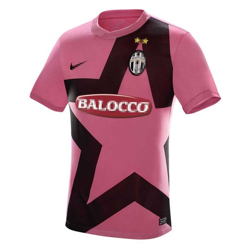 Camiseta Juventus Away Retro 2011/2012 Rosa