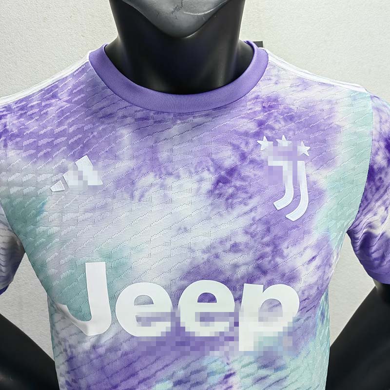 Camiseta Juventus Púrpura/Verde 2022/2023 (EDICIÓN JUGADOR)