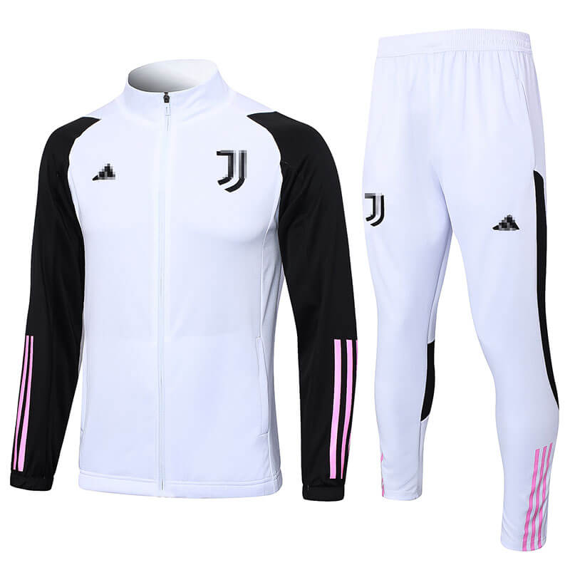 Chandal de Juventus 2023/2024 Blanco/Negro