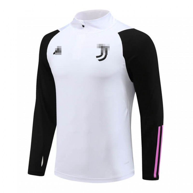 Sudadera Entrenamiento Juventus 2023/2024 Blanco/Negro