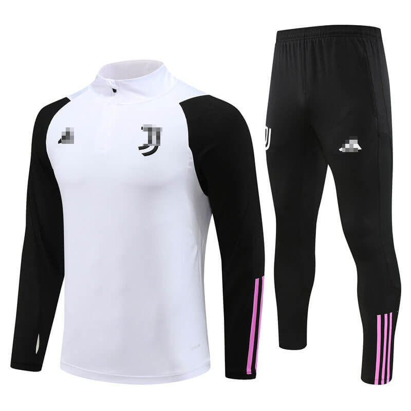 Sudadera Entrenamiento Juventus 2023/2024 Blanco/Negro