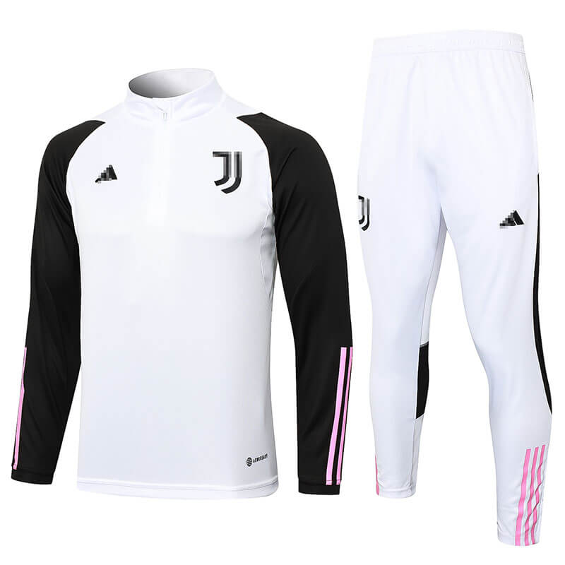 Sudadera Entrenamiento Juventus 2023/2024 Kit Blanco/Negro