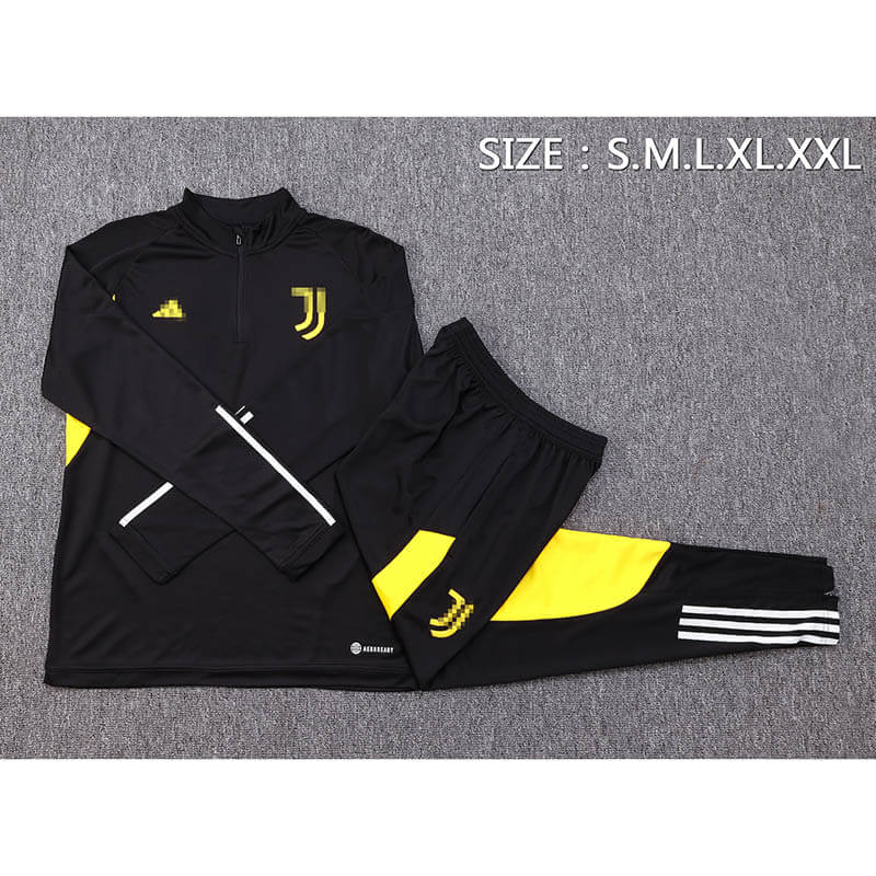 Sudadera Entrenamiento Juventus 2023/2024 Kit Negro