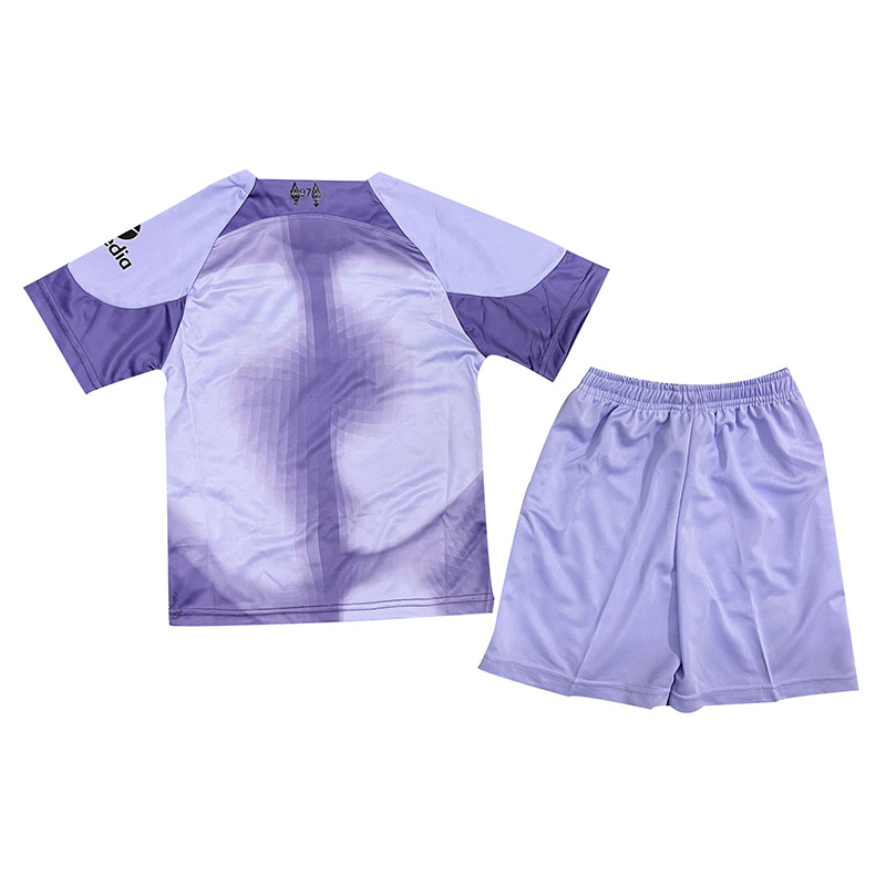 Camiseta De Portero Liverpool Niño Kit Púrpura 2022/2023