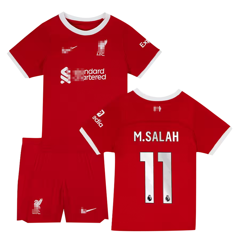 Camiseta M.Salah 11 Liverpool 2023/2024 Home Niño Kit
