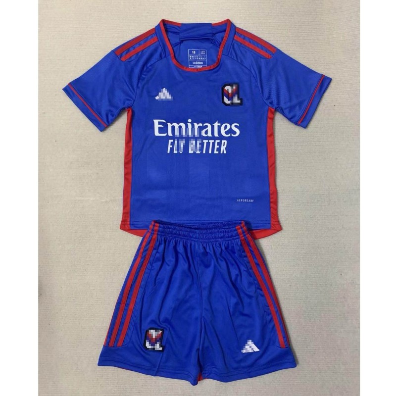 Camiseta Olympique De Lyon 2023/2024 Away Niño Kit
