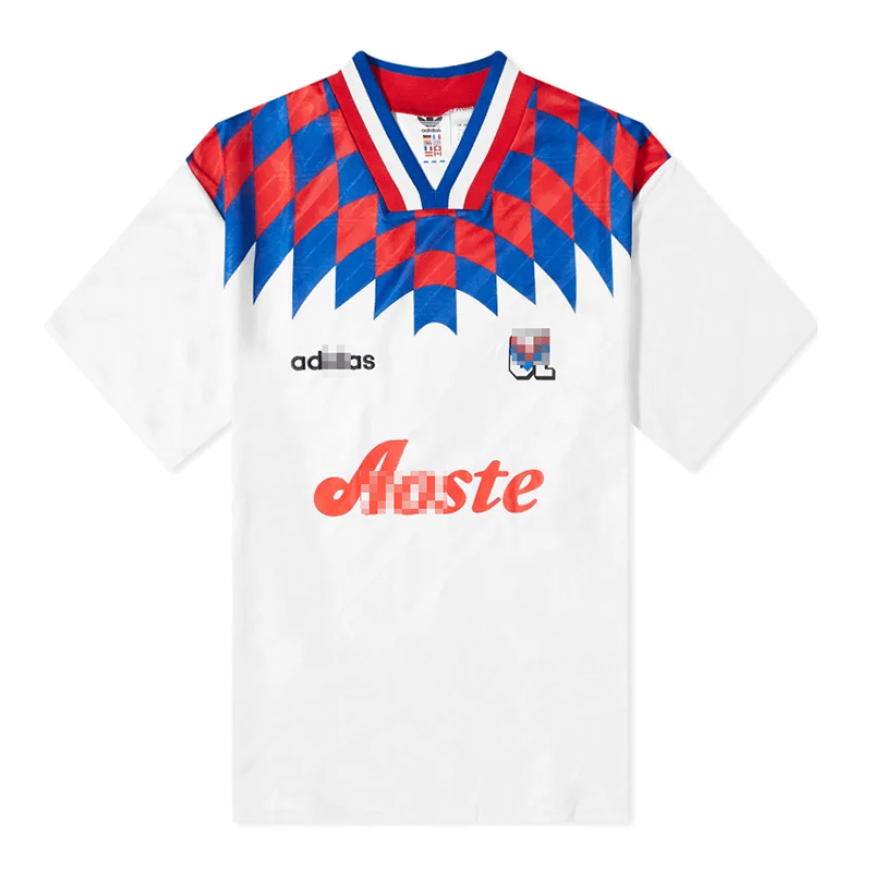 Camiseta de Olympique de Lyon Blanco Retro 1995/96