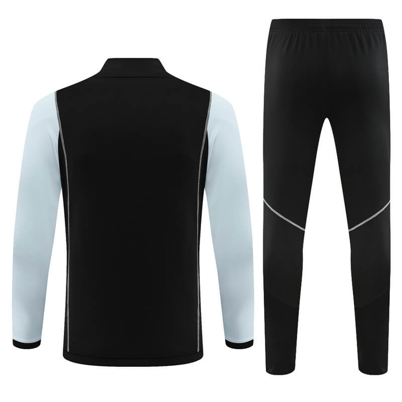Sudadera Entrenamiento Olympique De Lyon 2023/2024 Niño Kit Negro