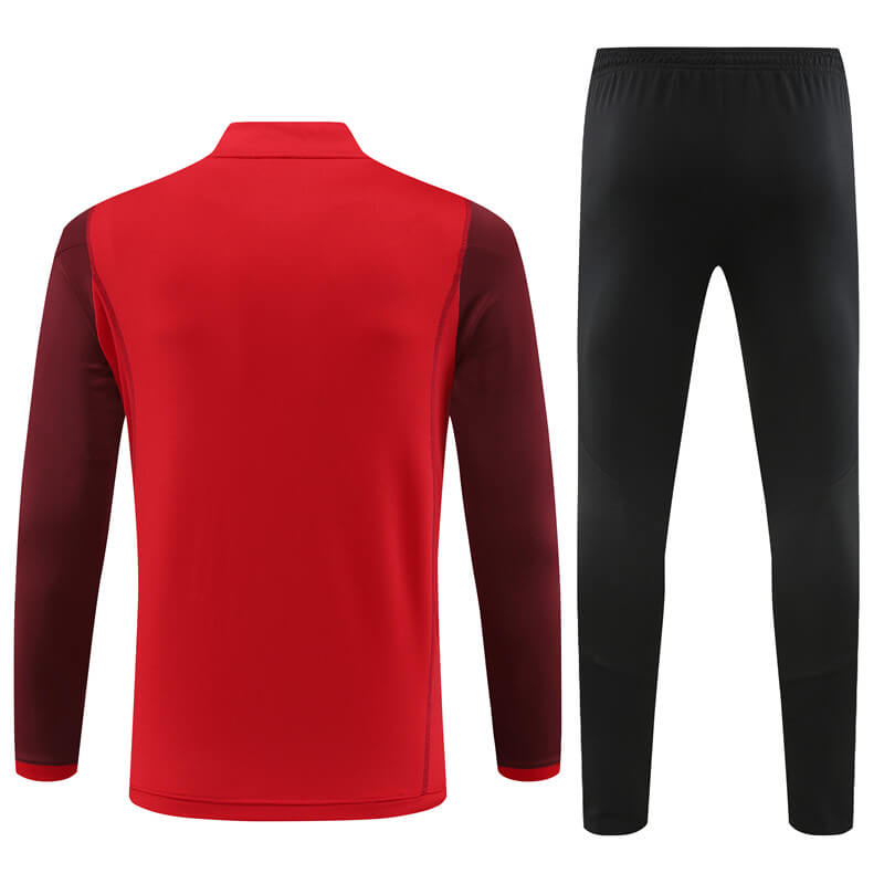 Sudadera Entrenamiento Olympique De Lyon 2023/2024 Rojo