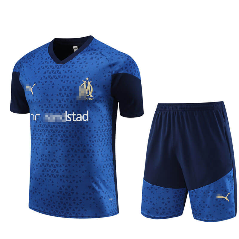 Camiseta de Entrenamiento de Olympique Marsella 2023/2024 Azul